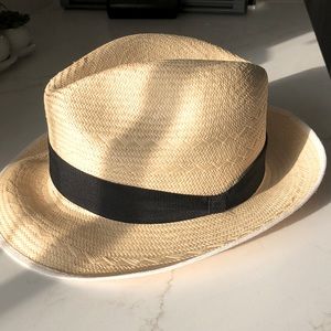 Natural straw men’s hat. Hand made, aguádeno style, breathable.